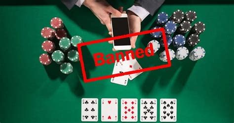Banned from casinos .